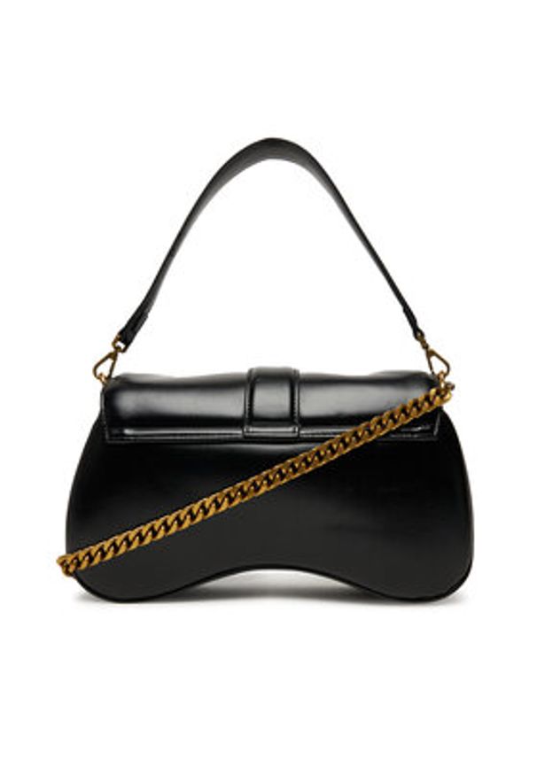Just Cavalli Torebka 79RA4BA1 ZSD30 Czarny. Kolor: czarny. Materiał: skórzane