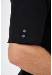 La Martina - LA MARTINA Czarna męska koszulka polo, Rozmiar L. Typ kołnierza: polo. Kolor: czarny. Materiał: jersey #5