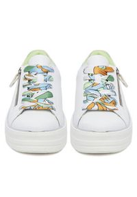 Remonte Sneakersy D1C06-80 Biały. Kolor: biały. Materiał: syntetyk, skóra #2