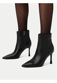 Eva Minge Botki EO-EVA-1278-5781 Czarny. Kolor: czarny. Materiał: skóra #7