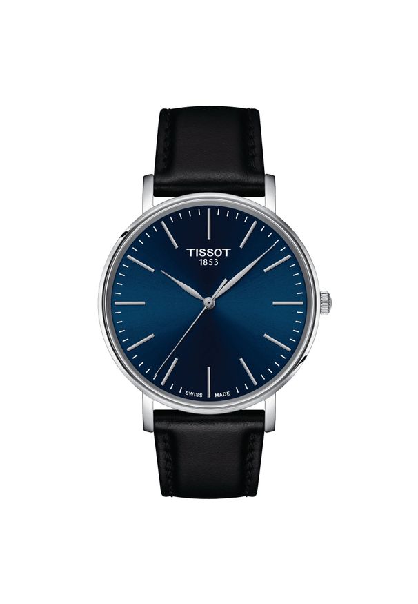 Zegarek Męski TISSOT Everytime Gent T-CLASSIC T143.410.16.041.00. Materiał: skóra. Styl: klasyczny, elegancki