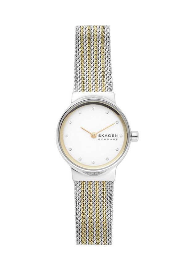 Skagen - Zegarek SKW2698. Kolor: srebrny. Materiał: materiał