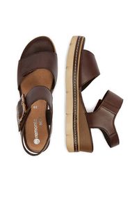 Remonte Sandały CEO-D2L53-25 Brązowy. Kolor: brązowy. Materiał: skóra #8