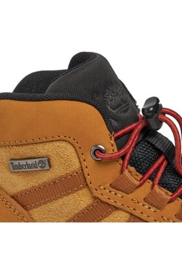 Timberland Trzewiki Euro Trekker Mid Leather TB0A65RV2311 Brązowy. Kolor: brązowy. Materiał: skóra, nubuk
