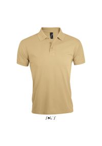 SOL'S - Polo Sol's Prime. Typ kołnierza: polo. Kolor: wielokolorowy, beżowy, brązowy. Materiał: bawełna, poliester #1