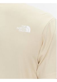 The North Face Koszulka techniczna Reaxion Easy NF0A4CDV Beżowy Regular Fit. Kolor: beżowy. Materiał: syntetyk #4