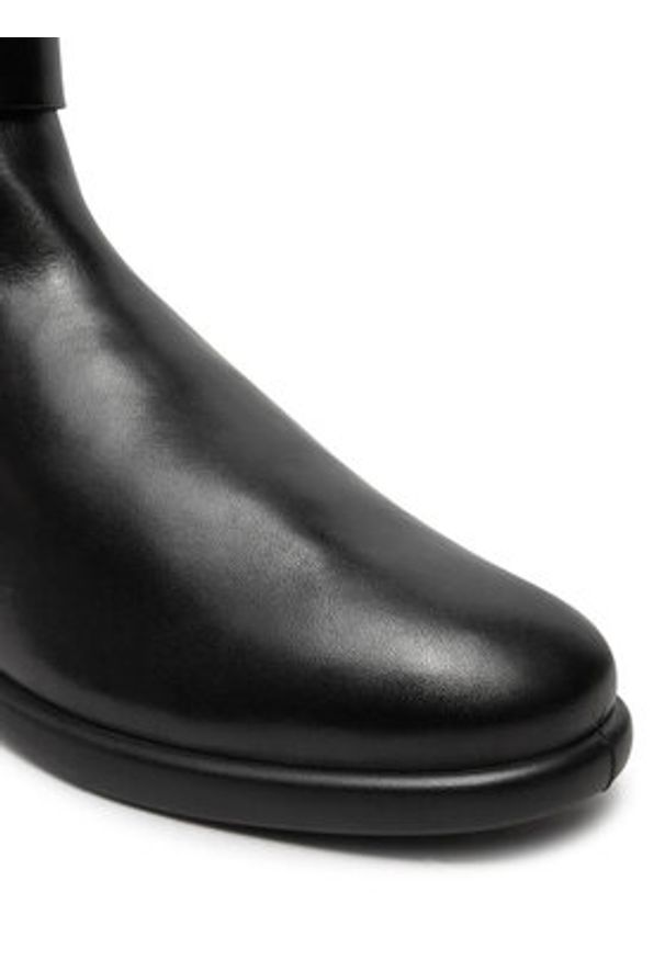 ecco - ECCO Botki Sculpted Lx 22235301001 Czarny. Kolor: czarny. Materiał: skóra