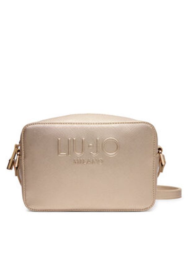 Liu Jo Torebka Halona AF5153 E0087 Złoty. Kolor: złoty. Materiał: skórzane