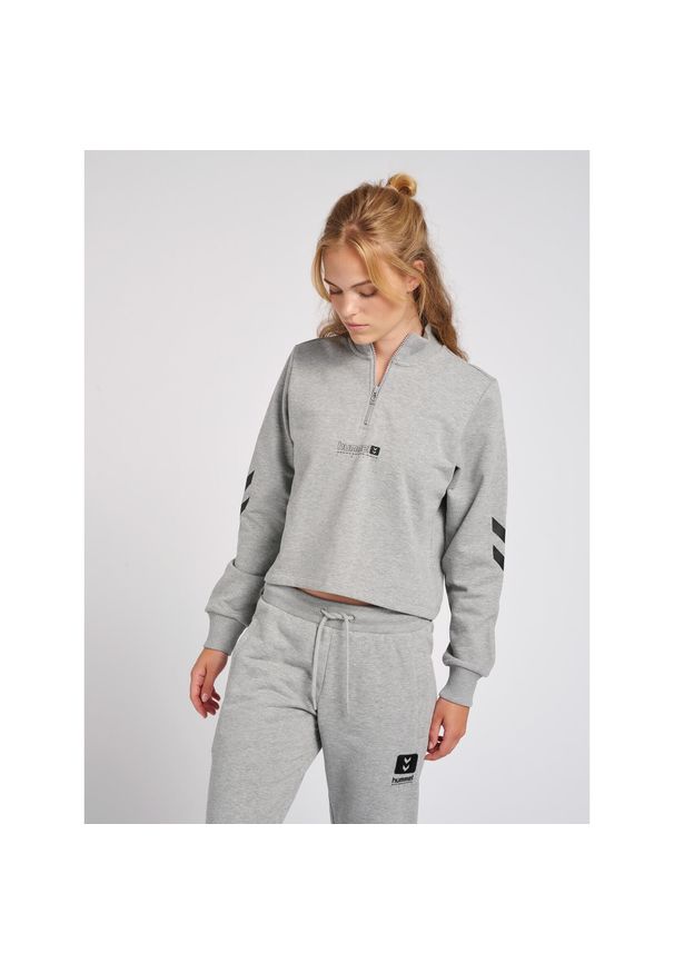 Bluza damska Hummel hmlLGC nikka. Kolor: szary. Sport: fitness