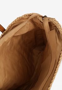 Renee - Ciemnobeżowa Torebka Shopperka w Stylu Boho Galomirea. Kolor: beżowy. Sezon: lato. Styl: boho