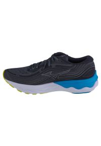 Buty do biegania Mizuno Wave Skyrise 4 M J1GC230951 szare. Zapięcie: sznurówki. Kolor: szary. Materiał: tkanina, syntetyk, guma. Model: Mizuno Wave