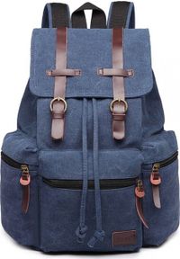 Kono Plecak miejski damski niebieski KN34. Kolor: niebieski #1