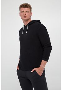 Armani Exchange - Sweter męski z kapturem ARMANI EXCHANGE. Typ kołnierza: kaptur #1