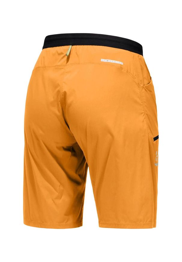 Haglöfs - Krótkie spodenki damskie L.I.M Fuse Shorts. Kolor: żółty. Długość: krótkie