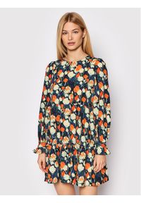 Vero Moda Sukienka codzienna Helga 10268662 Kolorowy Relaxed Fit. Okazja: na co dzień. Materiał: syntetyk. Wzór: kolorowy. Typ sukienki: proste. Styl: casual #1