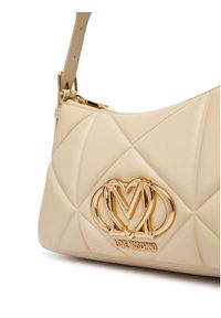Love Moschino - LOVE MOSCHINO Torebka JC4032PP1PLC0129 Beżowy. Kolor: beżowy. Materiał: skórzane #5