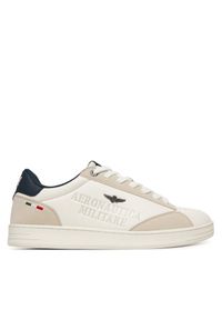 Sneakersy Aeronautica Militare. Kolor: biały #1