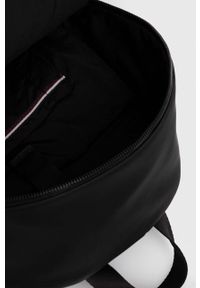 TOMMY HILFIGER - Tommy Hilfiger plecak męski kolor czarny duży gładki. Kolor: czarny. Wzór: gładki #6