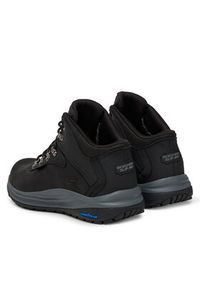 skechers - Skechers Trekkingi Meroe 205285 BLK Czarny. Kolor: czarny. Materiał: skóra. Sport: turystyka piesza #3