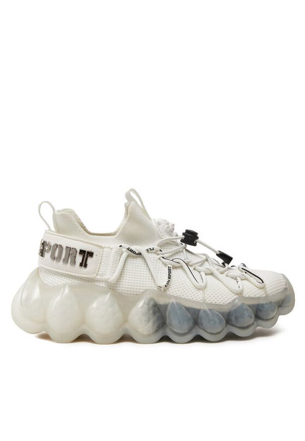 Philipp Plein - PHILIPP PLEIN Sneakersy The Bubble Gen.X.02 Tiger PACS USC0432 STE003N Biały. Kolor: biały. Materiał: materiał