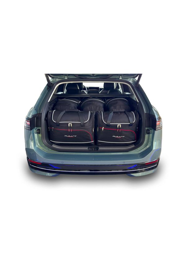 KJUST - Torby Do Bagażnika Vw Passat Variant 2023+ 5Szt Kjust. Kolor: czarny. Styl: sportowy