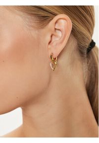 Guess Kolczyki JUBE04 617JW Złoty. Materiał: metalowe. Kolor: złoty