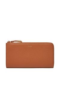 Furla Duży Portfel Damski Goccia L Zip Around WP00471 BX3036 KH RY000 Brązowy. Kolor: brązowy. Materiał: skóra