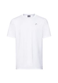 Koszulka tenisowa męska z krótkim rękawem Head Easy Court. Kolor: biały. Długość rękawa: krótki rękaw. Długość: krótkie. Sport: tenis #1