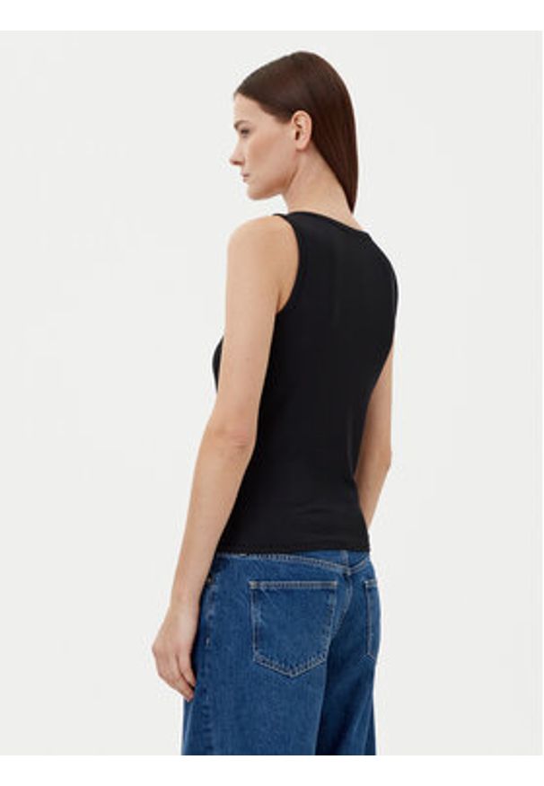 Calvin Klein Top K20K208246 Czarny Slim Fit. Kolor: czarny