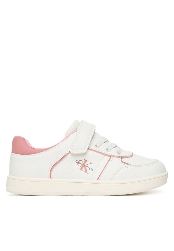 Sneakersy Calvin Klein. Kolor: biały