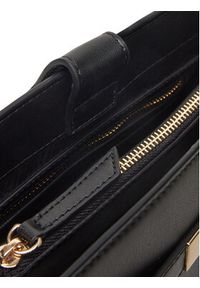 TOMMY HILFIGER - Tommy Hilfiger Torebka Heritage Shoulder Bag AW0AW17182 Czarny. Kolor: czarny. Materiał: skórzane