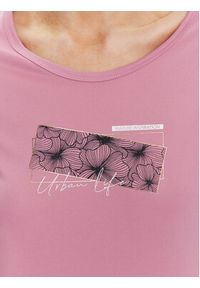 CMP T-Shirt 38T6656 Różowy Regular Fit. Kolor: różowy. Materiał: syntetyk #2