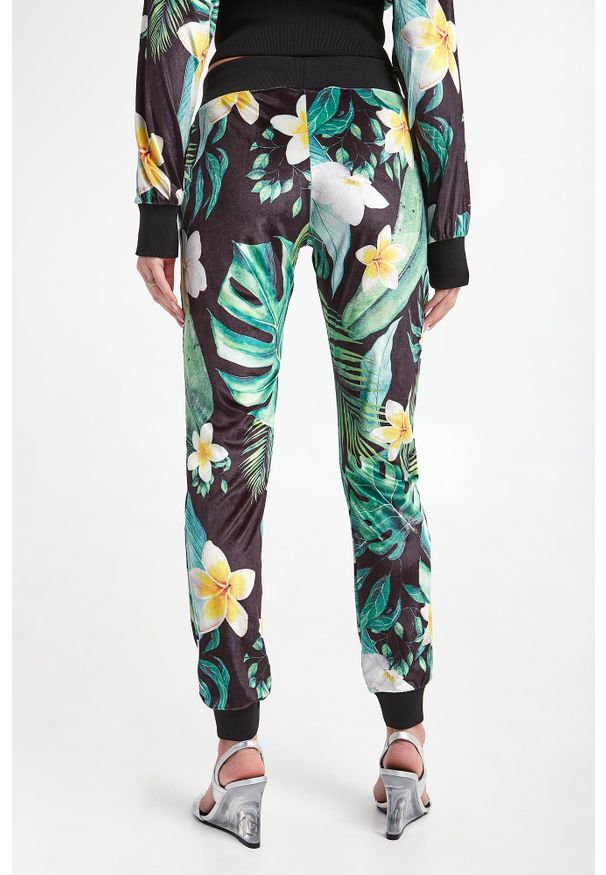 Philipp Plein - Dres damski welwetowy PHILIPP PLEIN. Materiał: dresówka