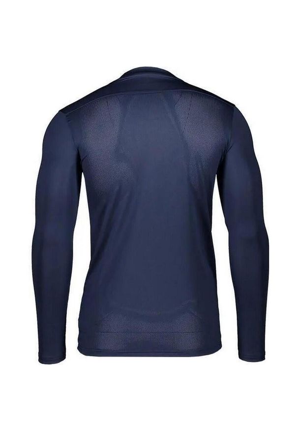 Nike - Męska Koszulka Z Długim Rękawem Park VII Jersey DriFIT. Kolor: niebieski. Materiał: jersey. Długość rękawa: długi rękaw. Długość: długie. Sport: turystyka piesza
