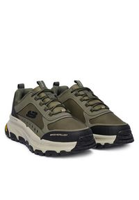 skechers - Skechers Trekkingi D'Lux Trekker 237565 OLMT Khaki. Kolor: brązowy. Materiał: materiał. Sport: turystyka piesza #4