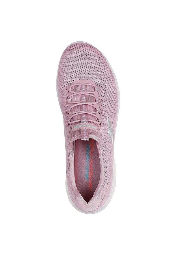 skechers - Buty sportowe damskie Skechers Summits summer Blush. Kolor: różowy. Materiał: materiał