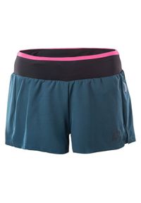 Spodenki damskie IQ Riana WMNS - zielone, Rozmiar XL. Kolor: zielony. Materiał: poliester, skóra, elastan #1