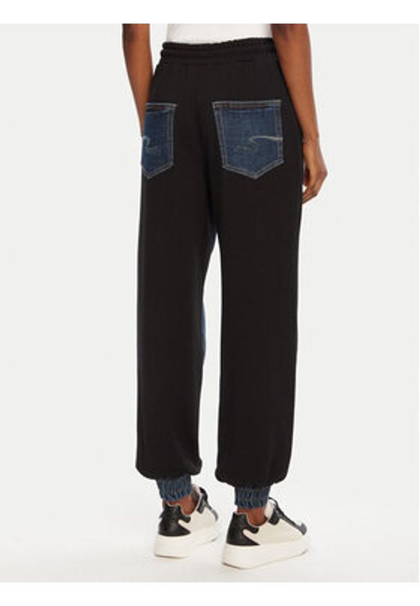 Desigual Joggery Kimy 25WWDD08 Granatowy Loose Fit. Kolor: niebieski. Materiał: jeans