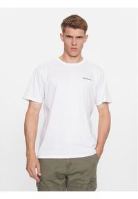 columbia - Columbia T-Shirt North Cascades™ Short Sleeve Tee Biały Regular Fit. Kolor: biały. Materiał: bawełna