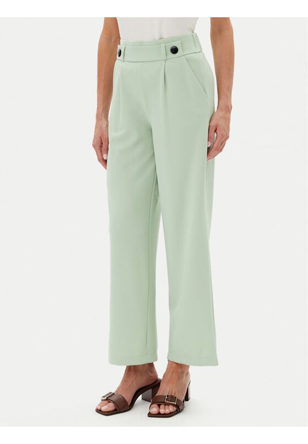 JDY Spodnie materiałowe Geggo 15208430 Zielony Wide Leg. Kolor: zielony. Materiał: syntetyk