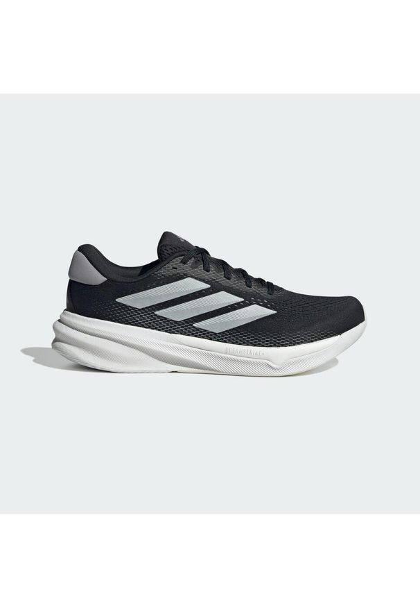 Adidas - Buty Supernova Stride 2 Running. Kolor: czarny, szary, biały, wielokolorowy. Materiał: materiał. Sport: bieganie