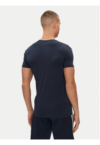 Emporio Armani Underwear T-Shirt 111035 4R729 00135 Granatowy Slim Fit. Kolor: niebieski. Materiał: bawełna