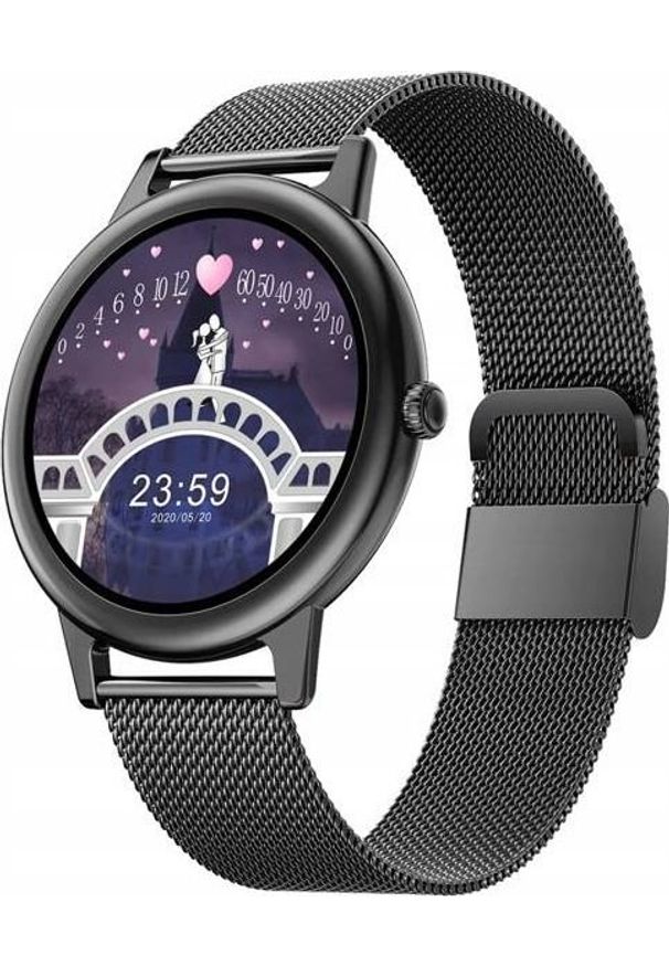 Smartwatch Bakeeley E10 Czarny. Rodzaj zegarka: smartwatch. Kolor: czarny