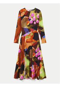 Desigual Sukienka codzienna Petals Lacroix 24WWVW18 Kolorowy Regular Fit. Okazja: na co dzień. Materiał: wiskoza. Wzór: kolorowy. Typ sukienki: proste. Styl: casual #6