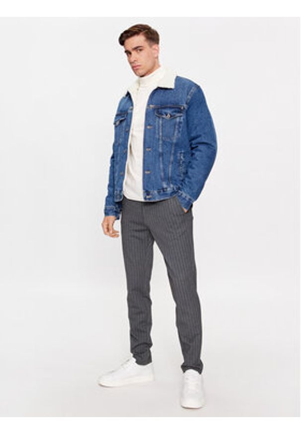 Only & Sons Chinosy 22024048 Szary Tapered Fit. Kolor: szary. Materiał: syntetyk