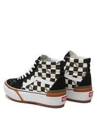 Vans Sneakersy Sk8-Hi Stacked VN0A4BTWVLV1 Czarny. Kolor: czarny. Materiał: zamsz, skóra. Model: Vans SK8 #7