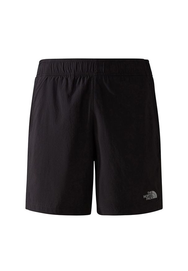 Spodenki The North Face 24/7 0A3O1B4H01 - czarne. Kolor: czarny. Materiał: materiał, poliester, skóra, tkanina