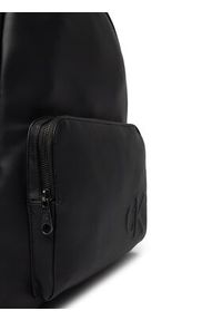 Calvin Klein Plecak Bold Ck Round Backpack LV04D3246G Czarny. Kolor: czarny. Materiał: skóra #2