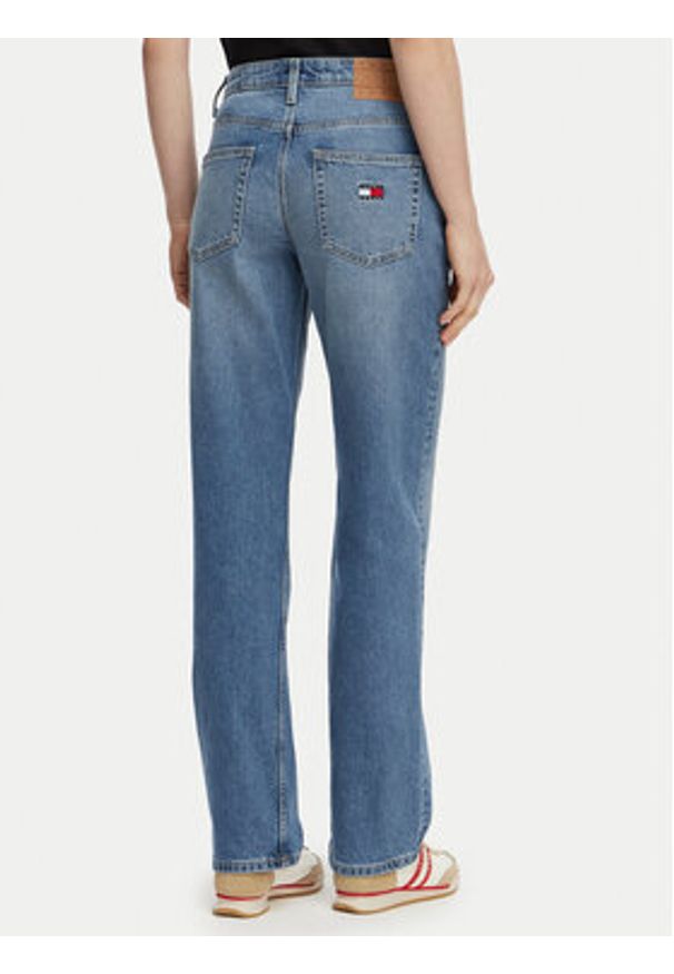 Tommy Jeans Jeansy Sophie DW0DW23581 Niebieski Straight Fit. Kolor: niebieski
