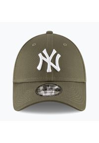 Czapka z daszkiem męska New Era League Essential 9Forty New York Yankees. Kolor: zielony